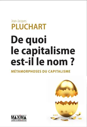 De quoi le capitalisme est-il le nom ? : métamorphoses du capitalisme - Jean-Jacques Pluchart