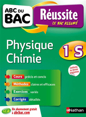 Physique chimie 1re S : conforme au dernier programme - Karine Marteau-Bazouni