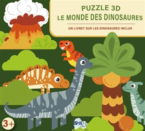 Puzzle 3D le monde des dinosaures - Milkids