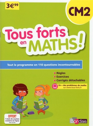 Tous forts en maths ! CM2 - Françoise Lemau