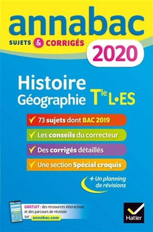 Histoire géographie terminale L, ES : 2020 - Christophe Clavel