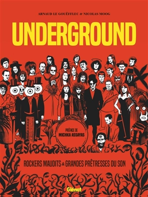 Underground : rockers maudits & grandes prêtresses du son - Arnaud Le Gouëfflec