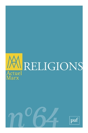 Actuel Marx, n° 64. Religions