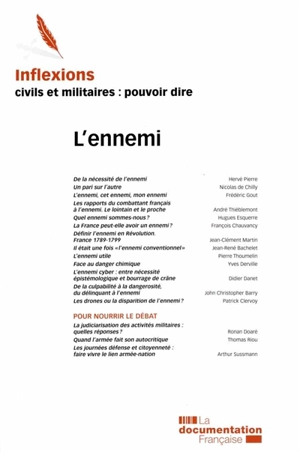 Inflexions, n° 28. L'ennemi - France. Ministère de la défense