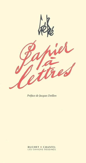 Papier à lettres - Gébé