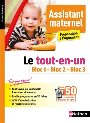 Assistant maternel : préparation à l'agrément : le tout-en-un - Louisa Rebih