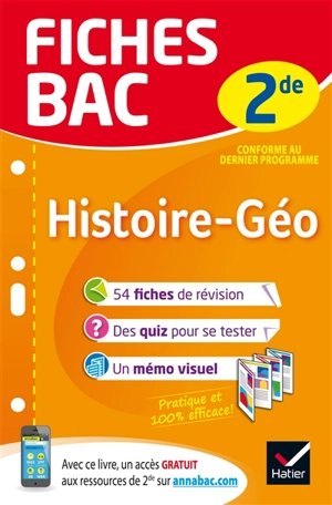 Histoire géo 2de - Françoise Bouron