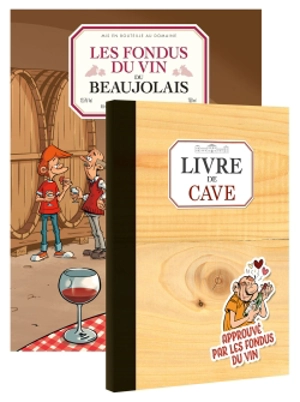 Les fondus du vin du Beaujolais + livre de cave offert - Hervé Richez