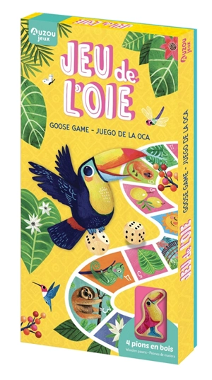 Jeu de l'oie. Goose game. Juego de la oca - Miriam Bos