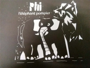 Phi, l'éléphant pompier : version kamishibaï - Didier Reuss