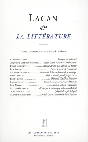 Lacan et la littérature