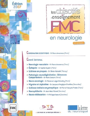 Les objectifs de l'enseignement FMC en neurologie