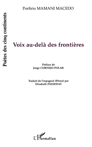 Voix au-delà des frontières - Porfirio Mamani Macedo