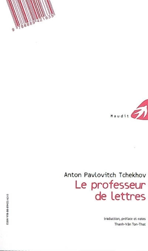 Le professeur de lettres - Anton Pavlovitch Tchekhov