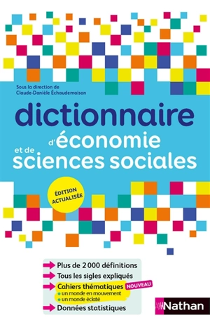 Dictionnaire d'économie et de sciences sociales