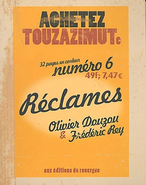 Réclames - Olivier Douzou