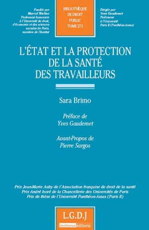 L'Etat et la protection de la santé des travailleurs - Sara Brimo