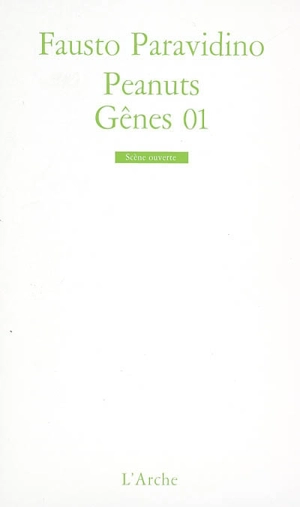 Peanuts. Gênes 01 - Fausto Paravidino