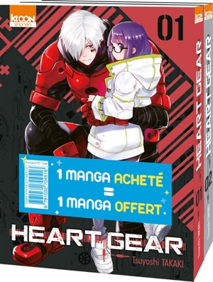 Heart gear : pack découverte : T01 & T02 - Tsuyoshi Takaki