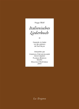 Italienisches Liederbuch : Michelangelo Lieder - Hugo Wolf
