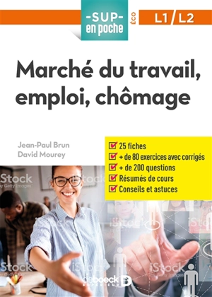 Marché du travail, emploi, chômage, L1, L2 - Jean-Paul Brun