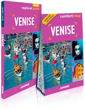 Venise : guide + carte - Marta Stebel