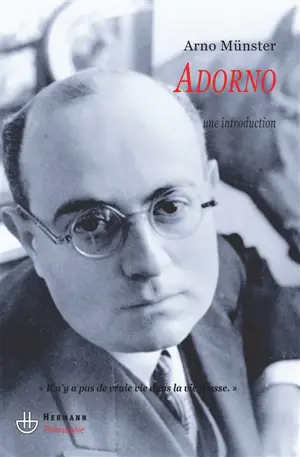 Adorno : une introduction - Arno Münster