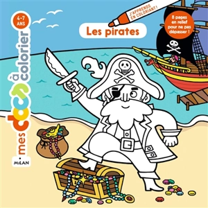 Les pirates : coloriage - Stéphanie Ledu