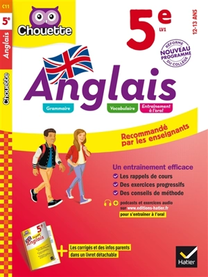 Anglais 5e, 12-13 ans : nouveau programme - Nicole Nemni-Nataf