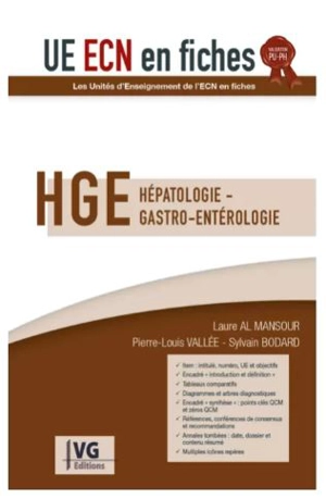HGE : hépatologie, gastro-entérologie - Laure Al Mansour
