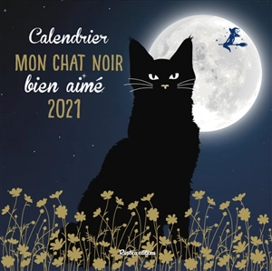 Mon chat noir bien aimé : calendrier 2021 - Nathalie Semenuik