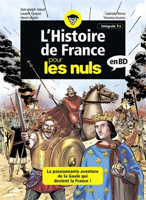 L'histoire de France pour les nuls en BD : intégrale. Vol. 1. La passionante aventure de la Gaule qui devient la France ! - Laurent Queyssi