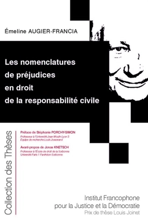 Les nomenclatures de préjudices en droit de la responsabilité civile - Emeline Augier-Francia