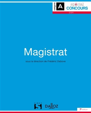 Magistrat : spécial concours ENM, catégorie A