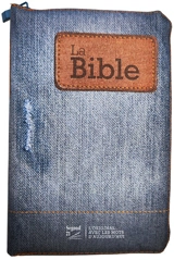 La Bible : Segond 21 : compacte, toilée, motif jean