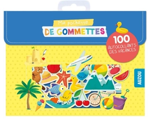 Ma pochette de gommettes : 100 autocollants des vacances - Camille Loiselet