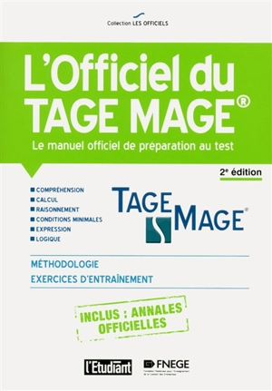 L'officiel du Tage Mage : le manuel officiel de préparation au test - Iman Hedayati-Dezfouli