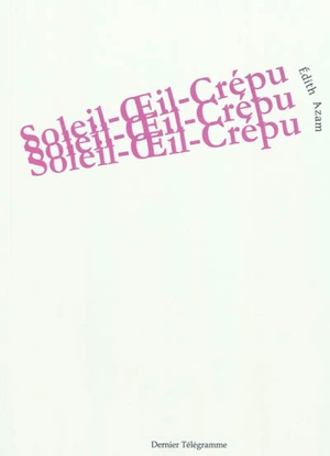 Soleil-oeil-crépu - Edith Azam