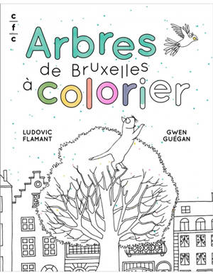 Arbres de Bruxelles à colorier - Ludovic Flamant
