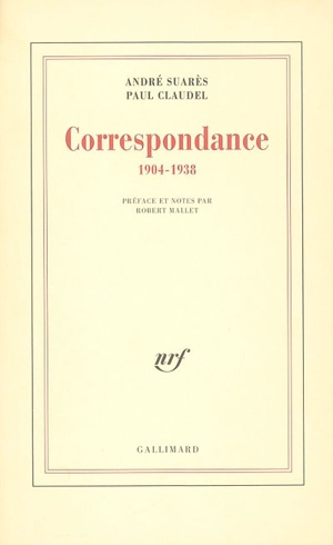 Correspondance : 1904 - 1938 - Paul Claudel