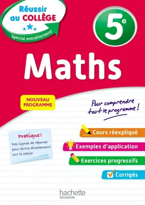 Maths 5e : nouveau programme - Josyane Curel