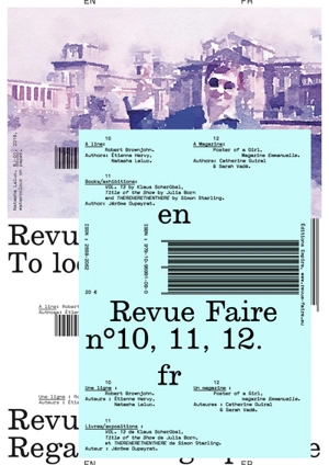 Revue Faire : regarder le graphisme, n° 10-11-12