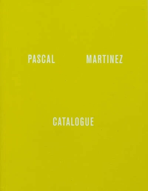 Catalogue - Pascal Martinez