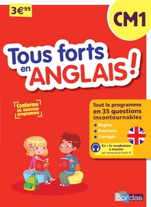 Tous forts en anglais ! CM1 - Claire Cyprien