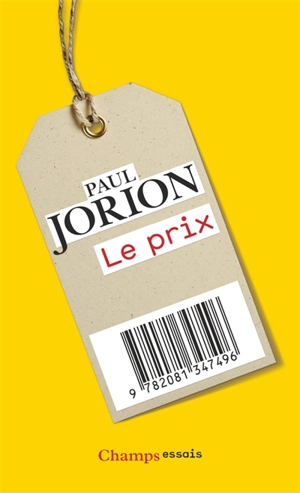 Le prix - Paul Jorion