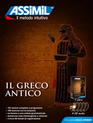 Il greco antico : pack CD - Jean-Pierre Guglielmi