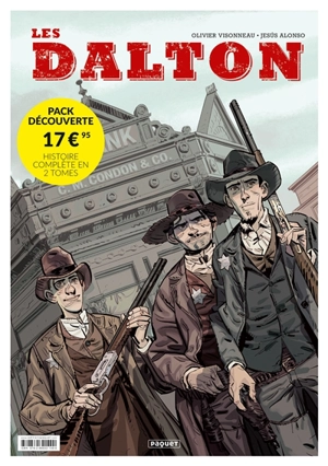 Les Dalton : pack découverte 2 volumes - Olivier Visonneau