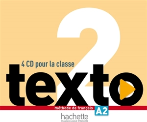 Texto, niveau 2 : coffret CD audio classe - Marie-José Lopes