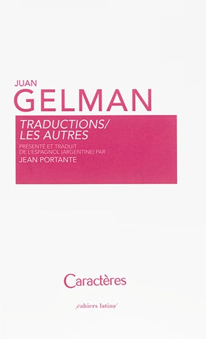 Traductions-les autres - Juan Gelman