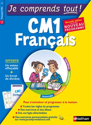 Je comprends tout ! Français, CM1, 9-10 ans : nouveau programme - Pierre Colin